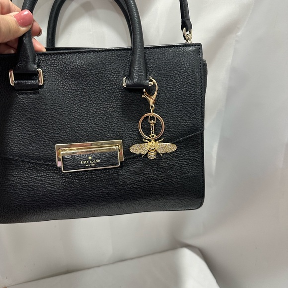 Elegant Bee Key Ring Bag Charm - Picture 6 of 7